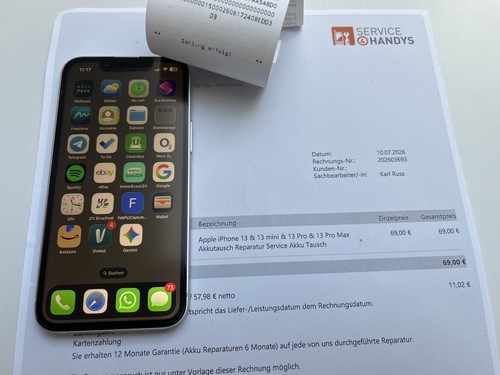 Iphone 13mini 256gb - 256gb, weiß